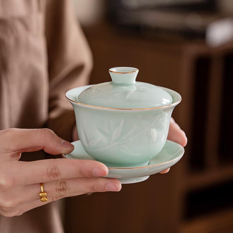 Bamboo Rhyme 10-Piece Tea Set