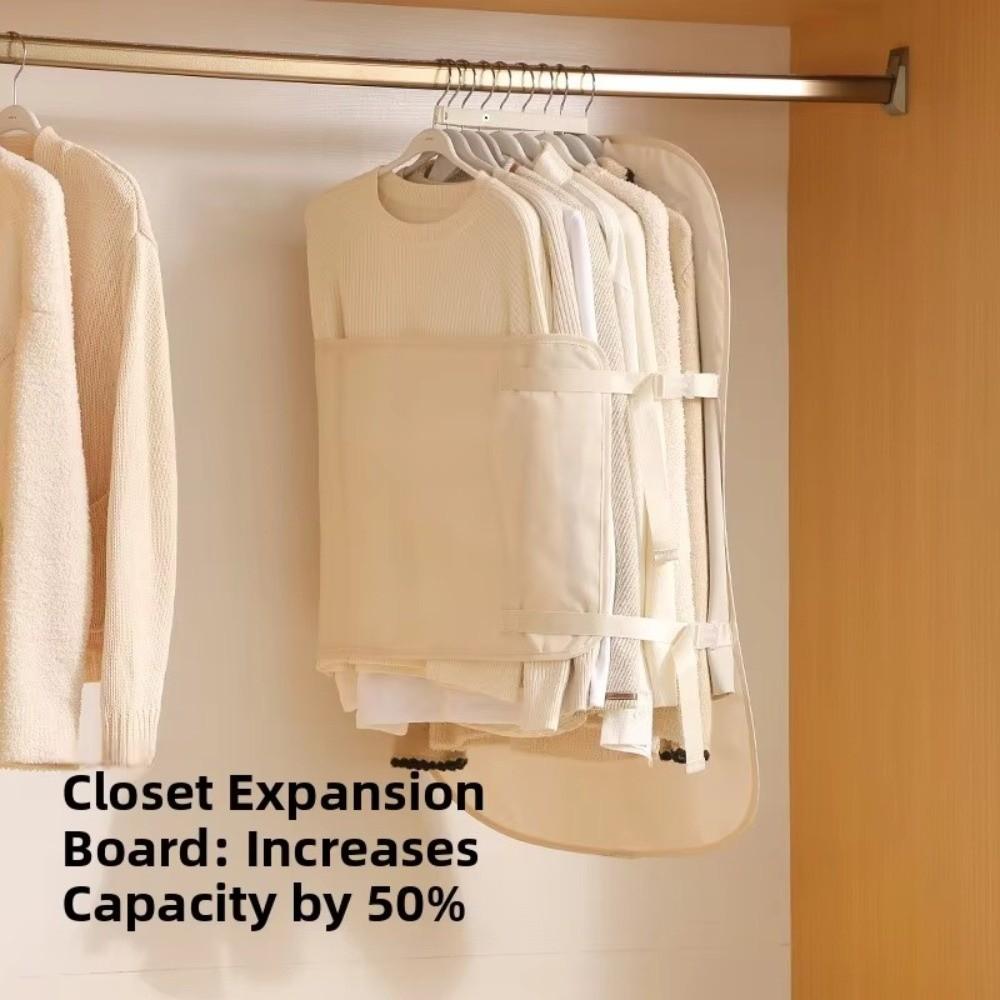 Foldable Down Jacket Storage Bag Large Capacity Hanging Garment Protector  for Wardrobe Accessories