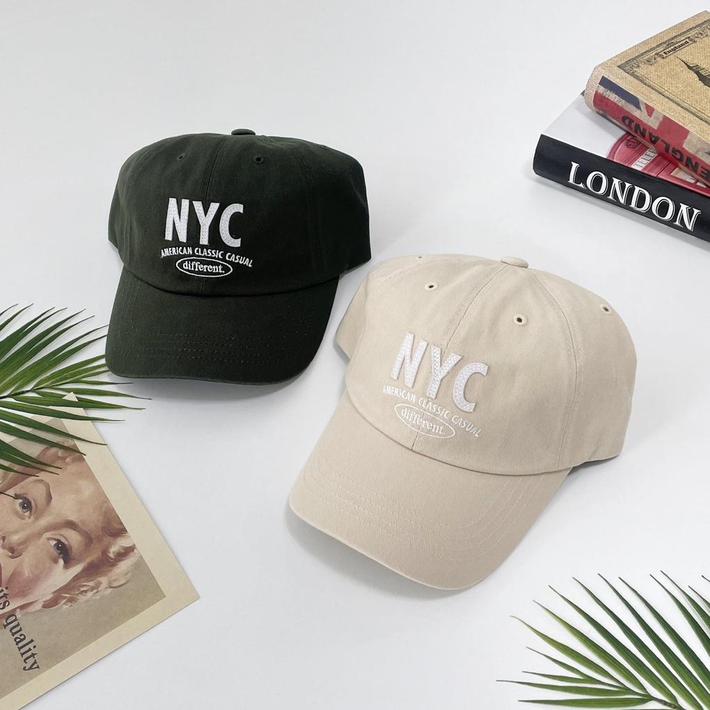 Women's and Men's Daily NYC Cotton Ball Cap Baseball Hat