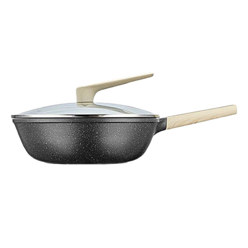 Cooker King 32cm Obsidian Maifan Stone Non-stick Wok