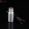 Leakproof Aroma Essential Oil Inhaler Cap Aluminum Bottles Silicone Cap Mini Essential Oil And Perfume Inhaler Dispenser Bottle