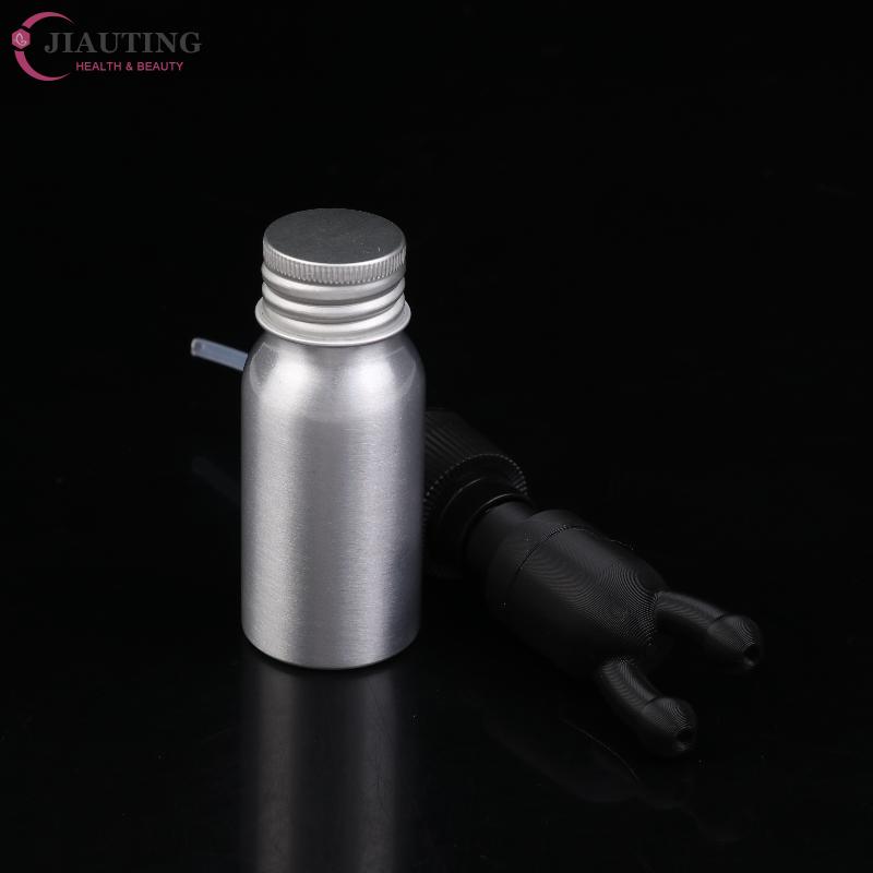 Leakproof Aroma Essential Oil Inhaler Cap Aluminum Bottles Silicone Cap Mini Essential Oil And Perfume Inhaler Dispenser Bottle