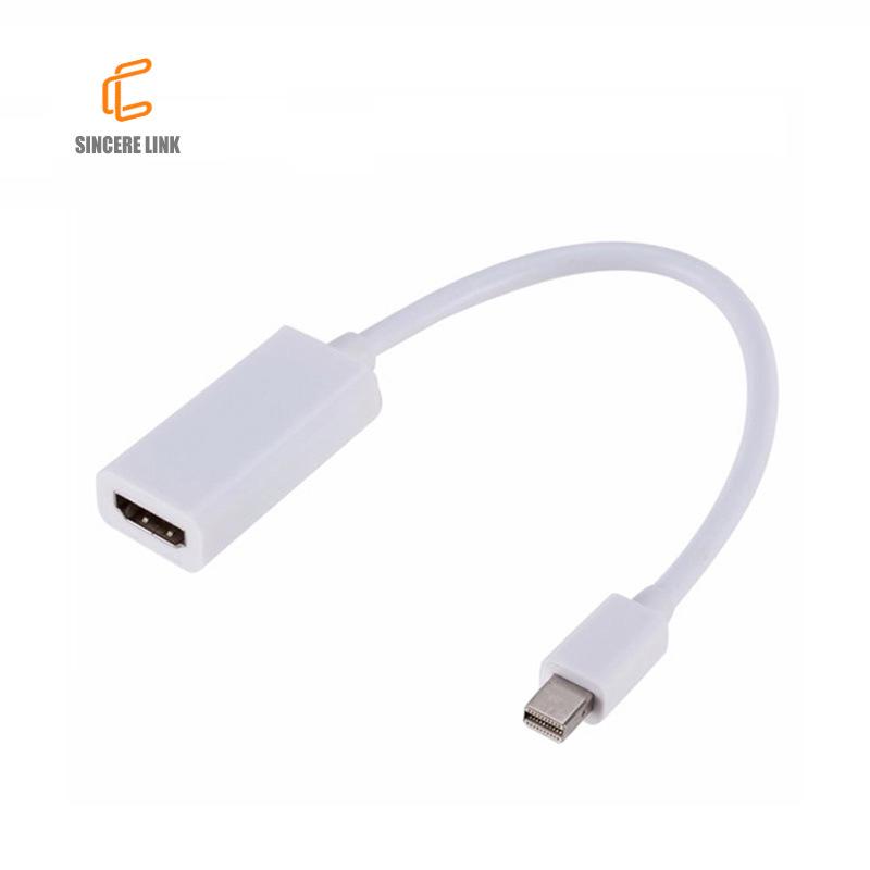 

Mini DP to HDTV Adapter Cable - Thunderbolt 2 Male to Female Converter білий