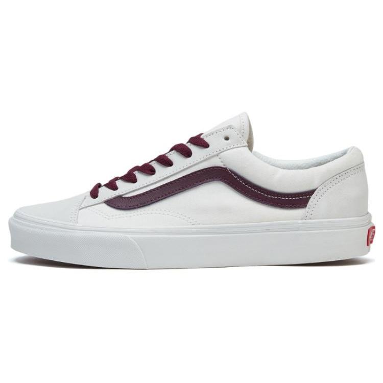 Vans Style 36 Ua White Maroon Men s VN0A54F6PRT EU 36