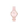 Officially Imported from the Official Shop with a 2-Year Warranty. Daniel Wellington DW Women's Petite 28 Coral RG MOP Watch. This Rose Gold and Pink