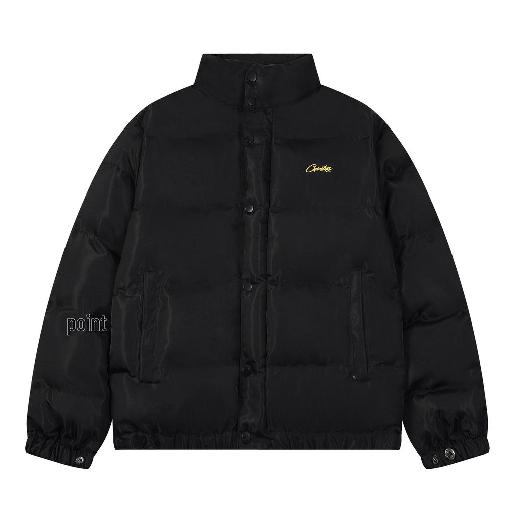 Chaqueta de Invierno Acolchada de Plumas Corteiz Alcatraz con LOGOTIPO Bordado