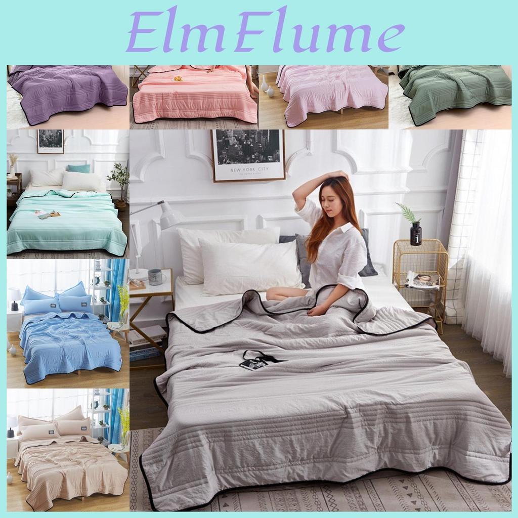 Modern Minimalist Cooling Blanket With Active Dyeing Fabric For Summer Use