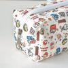 Cute Burger Dog Printed Pencil Case Large Capacity Portable Storage Bag Stationery Makeup Bag Gifts