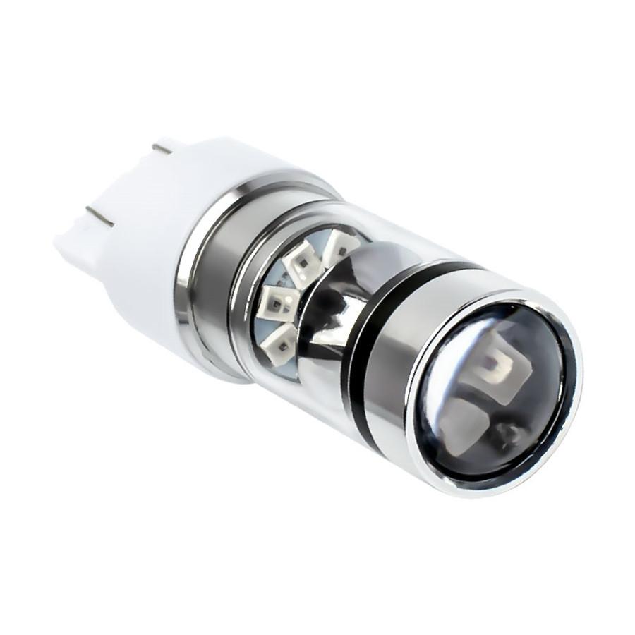 Super Bright T20 7443 W21/5W Double Reflector Cup LED Car Brake Light
