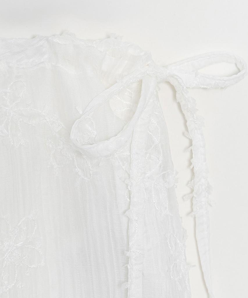 Eilubeu Pure See-Through Skirt Aashsk101A