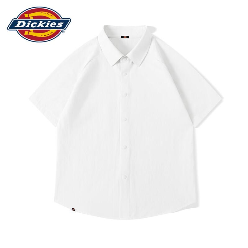 

Мужская повседневная рубашка Dickies американского стиля с коротким рукавом, свободного кроя L