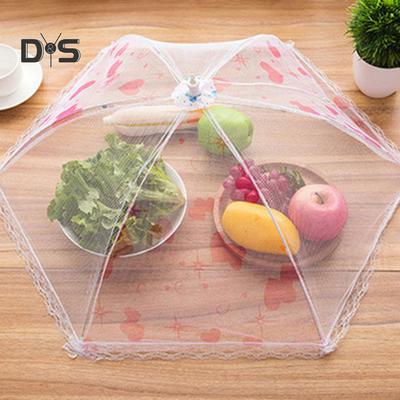 Folding Anti-fly Dustproof Mesh Food Protective Cover Dining Table Tent