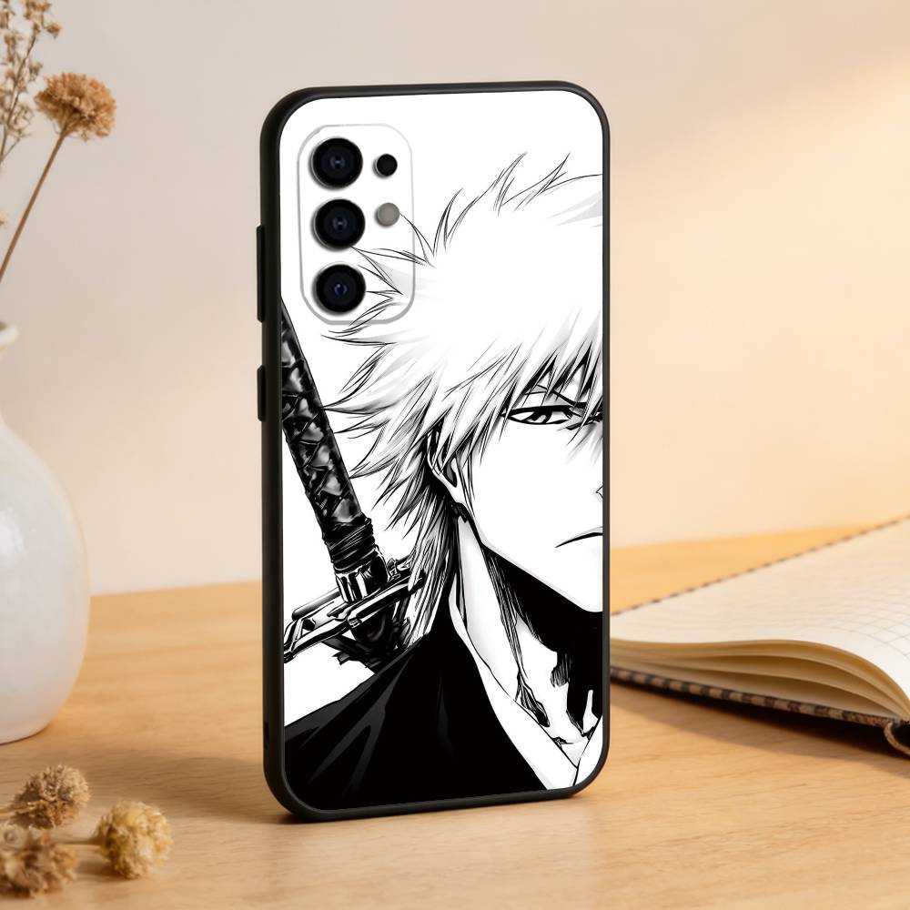 

Hot Anime b-Bleach Phone Case For Samsung S25,S24,S21,S22,S23,S30,Ultra,S20,Plus,Fe,Soft Silicone Black Cover Samsung S21lite