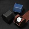 Premium PU Leather Watch Storage Box, Portable Travel Wristwatch Case, Luxury Watch Gift Organizer Box