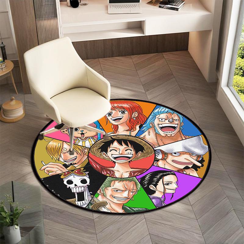 Cute Monkey D. Luffy from the Japanese manga ONE PIECE carpet is soft, home, bedroom, door mat decoration, and non slip carpet E6