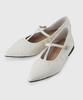 Kissa Increena Pointed Toe Mary Jane Flats P512020