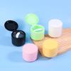 100/150G Flip Cover With Spoon Refillable Bottles Empty Makeup Jar Pot Travel Face Cream Lotion Cosmetic Cotton Pad Container