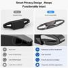 Glasses Privacy Front Cover, Flexible Add-On Accessory with 8 Piece Quantity for Commute, Daily Wear, Office Carry, Travel Use, and Routine Storage