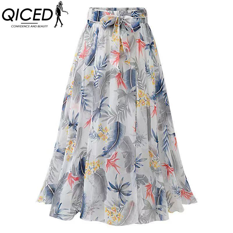 QICED Women's Fashion Casual Summer Spring Skirt