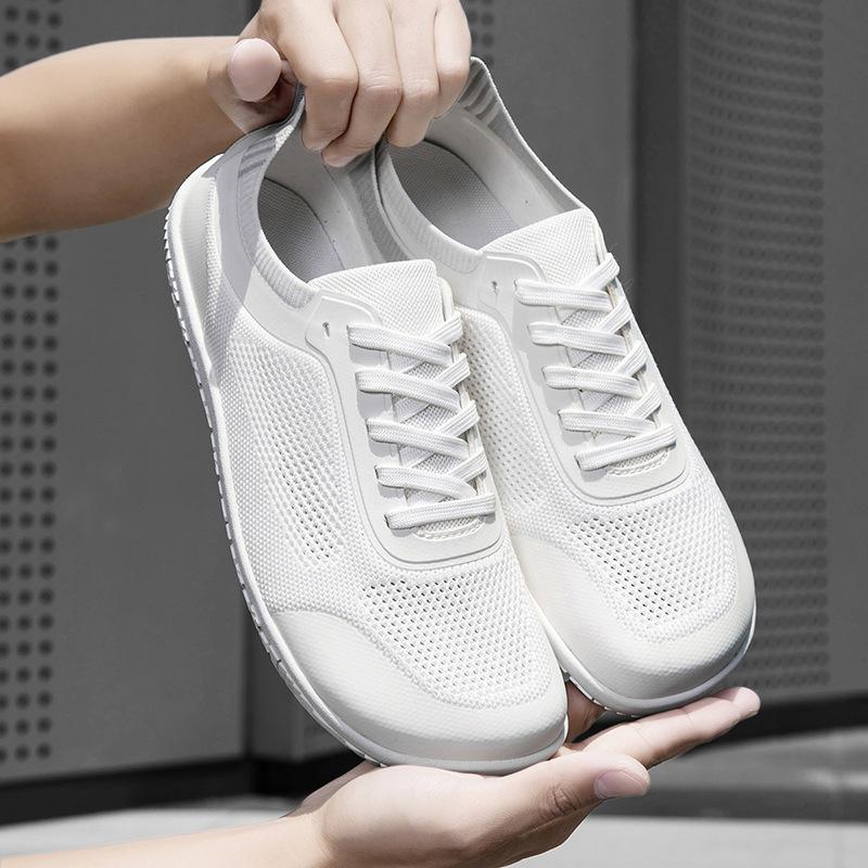 

Barefoot shoes men s spring and summer new wide palm breathable non-slip barefoot shoes outdoor running fitness wide last sneakers women 46