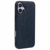 X-LEVEL Bojue-3 Series For iPhone 16 Case Anti-Scratch Leather Coated PC+TPU Back Cover