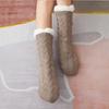 Floor Socks, Home Socks, Sleep Socks, Christmas Socks, Socks, Breathable, Warm Socks, Women's, Plush Mid Tube Socks