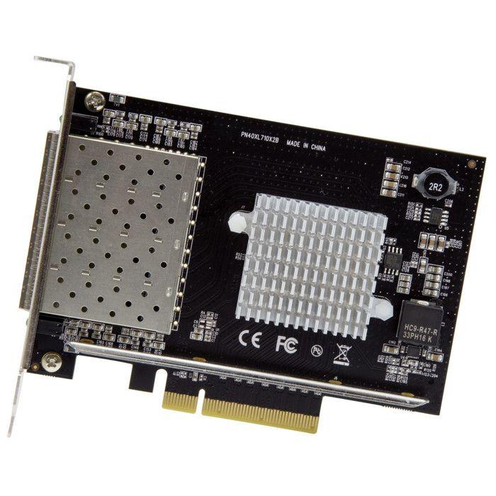 Carte réseau PCI Express - STARTECH - XL710 - 4 ports SFP+ - 10 Gigabit Ethernet - Adaptateur serveur
