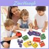 Rubiks Cube Educational Face Expression Puzzle Set For Kids With Colorful Blocks And English Cards