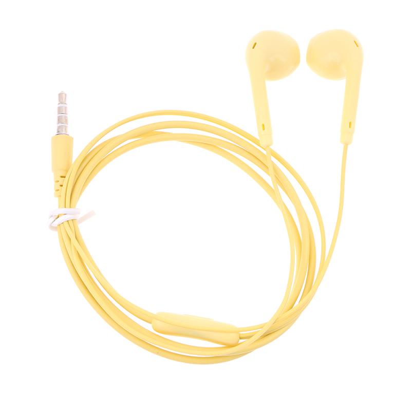 U19 Kopfhörer mit glatter Oberfläche, kabelgebunden, Super Bass, 3,5 mm, mit eingebautem Mikrofon, Freisprecheinrichtung, geräuschunterdrückende Ohrhörer, Musik-Headset