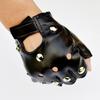 Men's Gloves Rivet Non-mainstream Half Finger Gloves