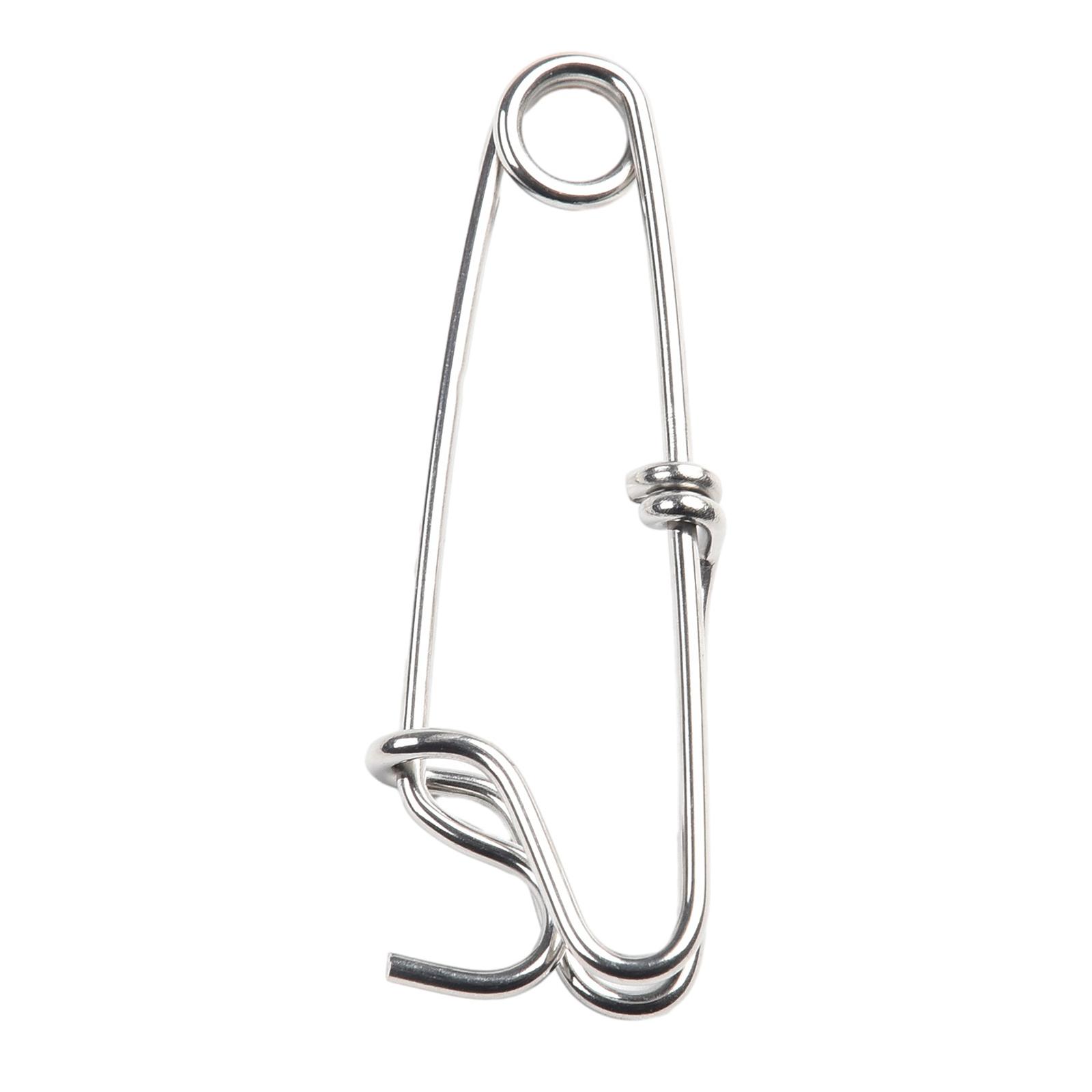 

Надежный зажим-замок для ярусного лова Прочный материал из нержавеющей стали A 35*125mm