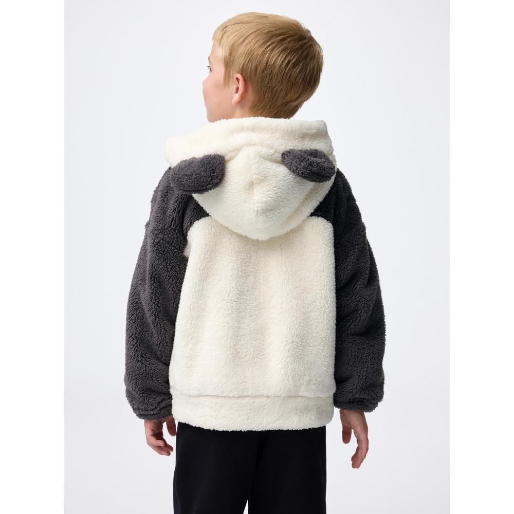 GU by Uniqlo Kinder Marshmallow Feel Full Zip Hoodie Panda