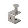 Easy To Install U-shaped Clip C-clamp Jaw 0-20mm 1/2/4pcs Cabine Drawer For Mounting Hardware M6 Threaded Hole
