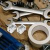 4 Bucăți Profile Extrudate din Aluminiu Conectori Articulații Pivotante Metalice Articulații Aliaj de Zinc pentru Înlocuire