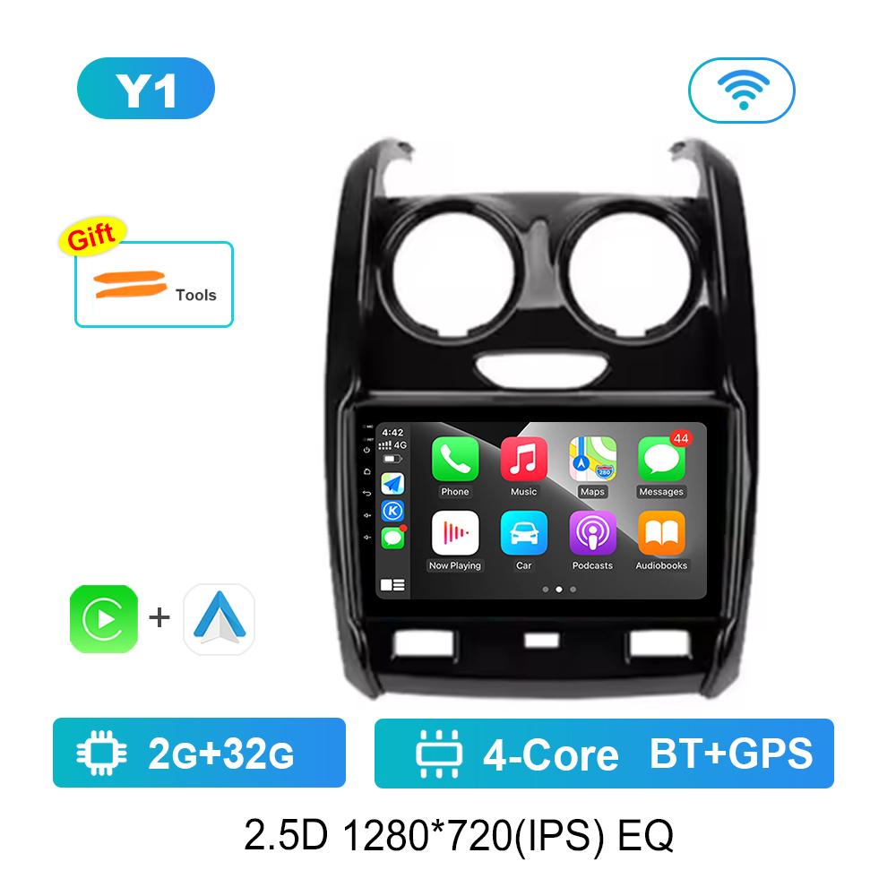 

Bluetooth DSP Стерео Автомобильный Видео Мультимедийный плеер для Renault Duster 2015 - 2020 Для LADA Largus 2021 WiFi Система Android 4G GPS