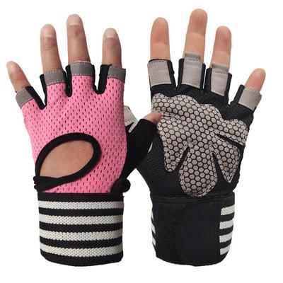Outdoor Sports Fitness Men and Women Weightlifting Breathable Non-slip Half-finger Cycling Motorcycling Gloves