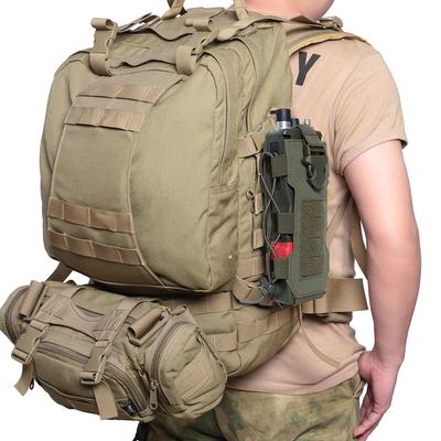 Taktische Molle Wasserflasche Tasche Militär Outdoor Reisen Wandern Kordelzug Wasserflaschenhalter Wasserkocher Tragetasche