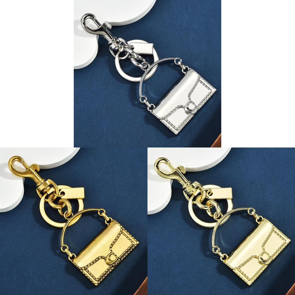 Nautical Metal Bag Charm Keychain With Gold Silver Finish For Fashion Accessories