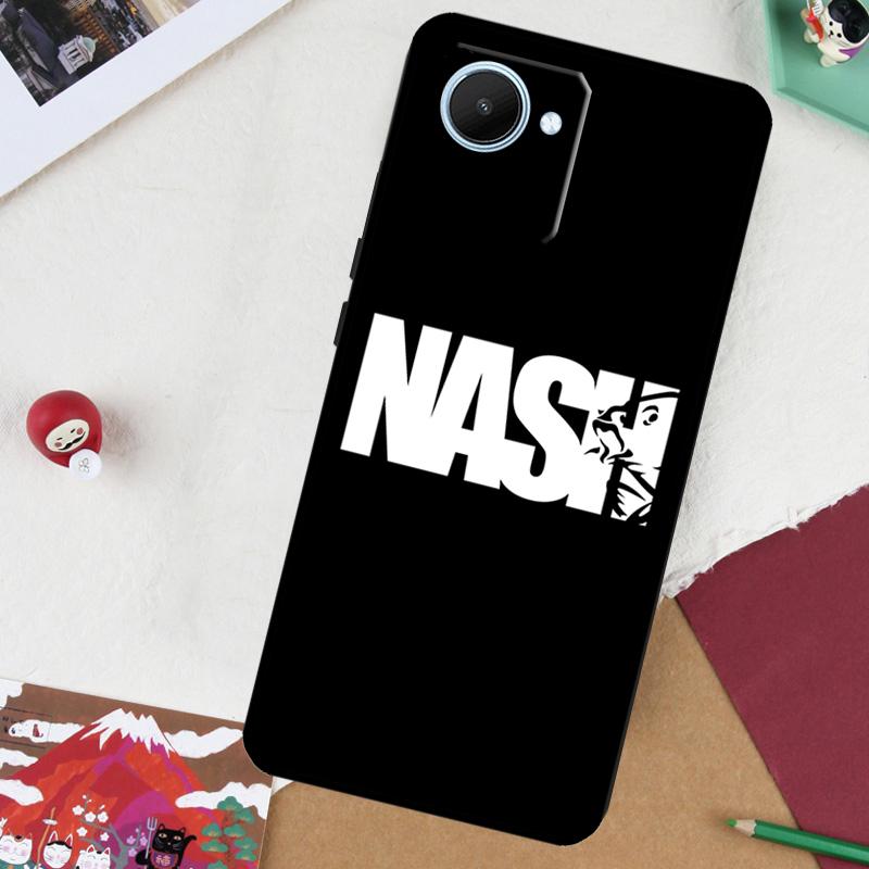 

Nash Fishing Logo For Realme 11 9 10 Pro Plus GT Neo 5 3 2 T C11 C15 C21Y C25s C30 C31 C33 C35 C55 Phone Case Realme C55