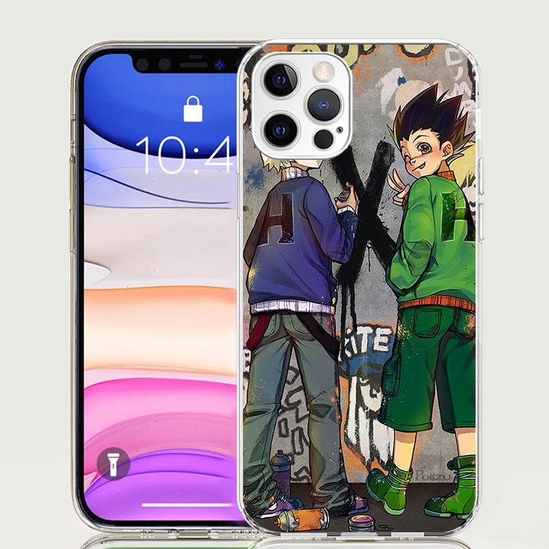 Anime Hunter X HXH Phone Case For iPhone 17 Air 16 15 Plus 11 14 Pro Max 13 Mini 12 7 8 + SE Pattern Art Customized Cover 17 Air
