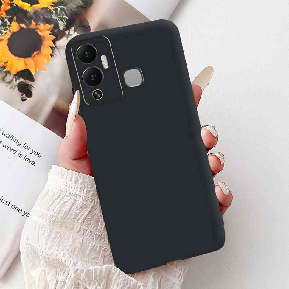 

For Infinix Hot 12 Play Case X6816C Luxury Bow Flower Soft Silicone TPU Cover For Infinix Hot 12Play X6816 6.82 Bumper Fundas Infinix Hot 12 Play