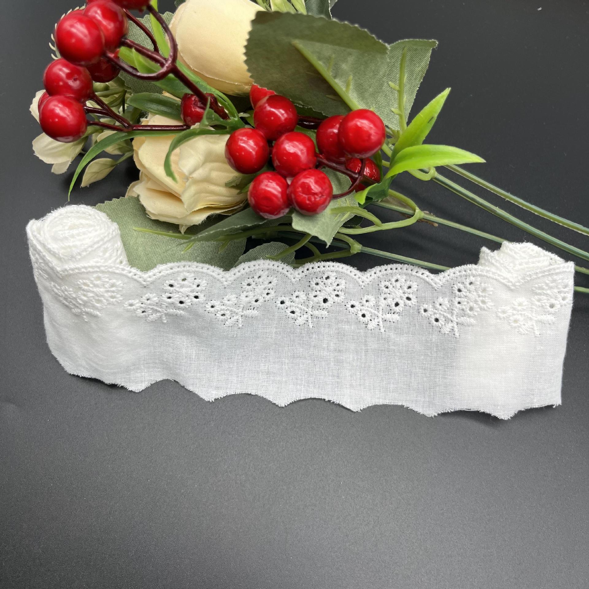 

Элегантные и изысканные кружевные кружевные аксессуары своими руками ажурная вышивка кружево хлопковая нить штрих-код водорастворимое кружево кружевные поделки изготовление лент 4cm*15 Yards