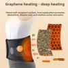 New Electric Heating Waist Massage Instrument Mugwort Hot Compress To Keep Warm Waist Pain Physiotherapy Massage Artifact Belt