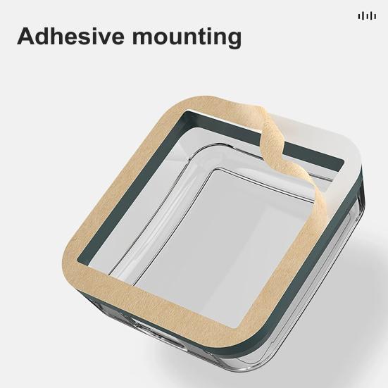 Wall Switch Cover Box Self-Adhesive Wall Mounted Waterproof Clear Wall Light Socket Doorbell Cover Guard Bathroom Accessories