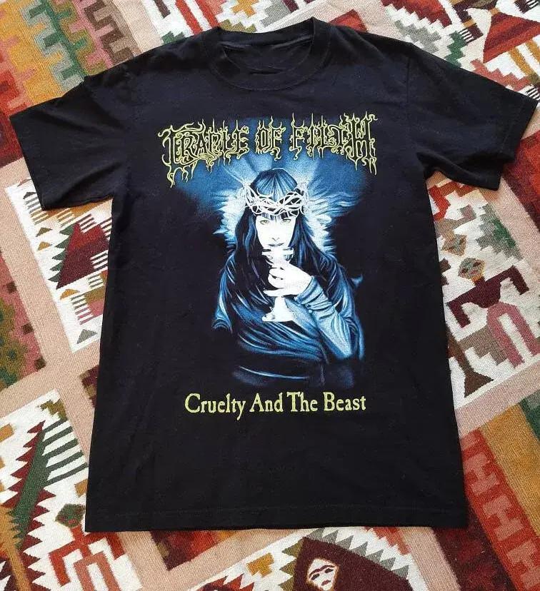 

Cradle Of Filth Cruelty And The Beast T-Shirt Cotton Black All Size Unisex T-Shirt L