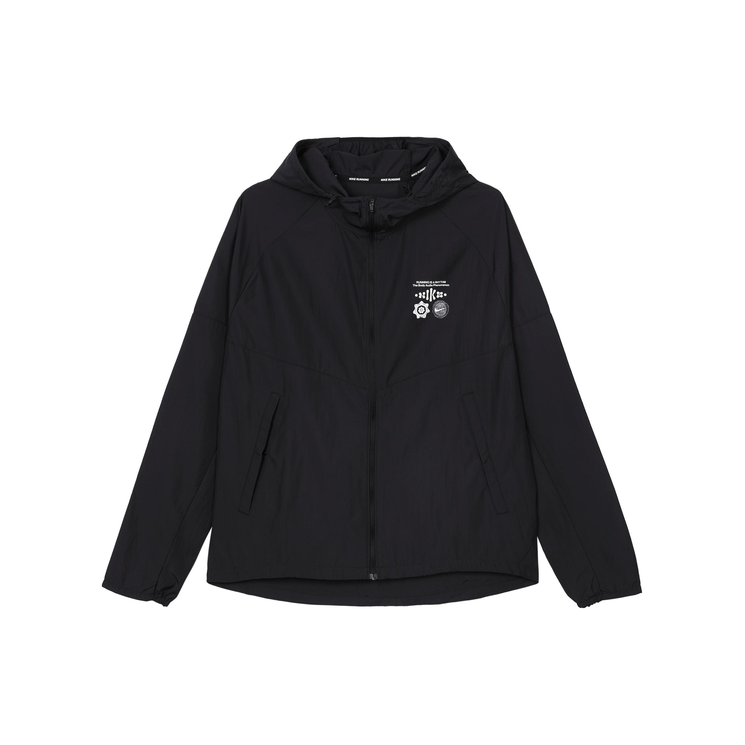Куртки Nike MILER Мужские Черные С капюшоном Умеренные Другие DM4721-010 XL