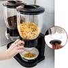 Sturdy Food Dispenser with Sealed Lids Designs for Dry Goods Storage Preservation
