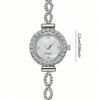 Relojes de Lujo para Mujer Relojes de Pulsera de Cuarzo Simples Relojes de Esfera Pequeña Reloj Pulsera para Señora Regalo Reloj Relogio Feminino