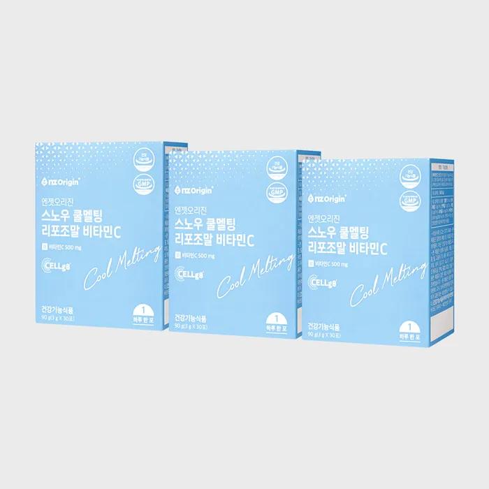 Snow Cool Schmelzendes liposomales Vitamin C (30 Pakete) X 3
