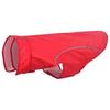 Dog Raincoat with Reflective Strips Polyester Red Size L